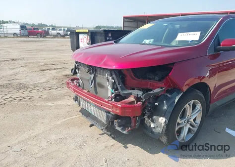 2017 Ford Edge Titanium from USA, damaged, VIN 2FMPK3K95HBB57678